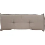 MADISON N.Y Bankauflage 140 x 48 x 8 cm taupe 1 St.