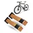 Parax TWIN STICKS Fahrrad Wandhalterung schwarz/braun 32 cm
