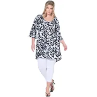 MIAMODA Tunika, in klassisch schwarz | Gr.: 46