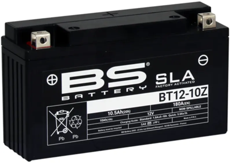 BS Battery In de fabriek geactiveerde onderhoudsvrije SLA-batterij - BT12-10Z