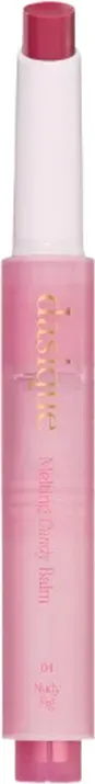 Dasique Melting Candy Balm #04 Nudy Fig Glossy Feuchtigkeitsbalsam für trockene Haut, 1 Stück