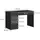 Vicco Schreibtisch Omira Schwarz 120 x 55 cm mit 5 Schubladen,