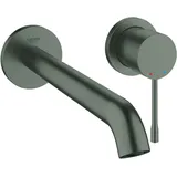 Grohe Essence 2-Loch-Waschtischbatterie 230mm, - hard graphite gebürstet