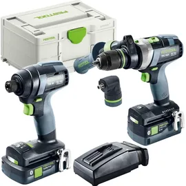 Festool TID 18 inkl. 2 x 4,0 Ah + Koffer