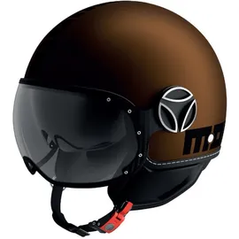 MOMODESIGN MOMO FGTR Evo Mono Jethelm, braun, Größe M