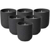 Villeroy & Boch Manufacture Collier Noir Duftkerze 6 St. schwarz
