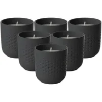 Villeroy & Boch Manufacture Collier Noir Duftkerze 6 St. schwarz