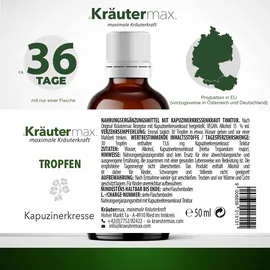 kräutermax – naturheilmittel seit 1890 Kapuzinerkresse