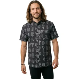 Salty Crew Breezer Perf Button Up Kurzarmhemd Phantom L