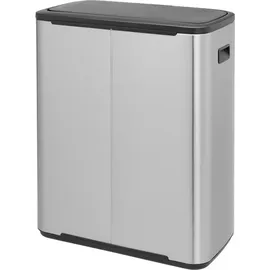Brabantia Bo Touch Bin 60 l Silber
