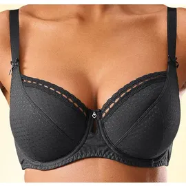 PETITE FLEUR Bügel-BH Damen weiß+schwarz Gr.90B