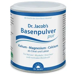 Dr.Jacob's Basenpulver pur Basen-Citrat-Laktat-Mineralstoffe 200 g