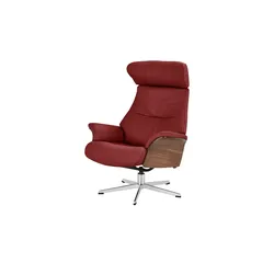 Relaxsessel rot - Leder Air ¦ rot ¦ Maße (cm): B: 80 H: 106 T: 78.0