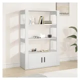 vidaXL Sideboard 80 x 119,5 x 30 cm Weiß