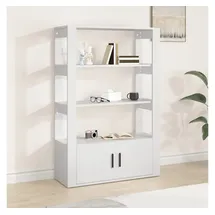 vidaXL Sideboard 80 x 119,5 x 30 cm Weiß