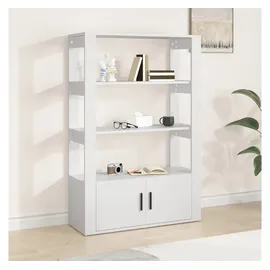 vidaXL Sideboard 80 x 119,5 x 30 cm Weiß