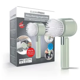 Clean Maxx Reinigungsbürste Akku 4-tlg. mint