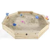 Plum Sandkasten achteckig natur (25058)