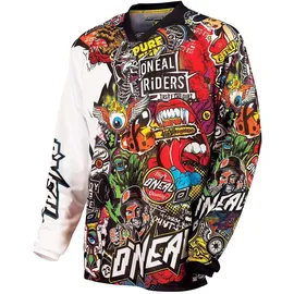O'Neal Oneal MX Jersey Mayhem Crank schwarz-multi - M
