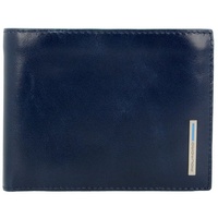Piquadro Geldbörse, Kartenetui/Reisedokumentenhülle Briefttasche Blau Leder