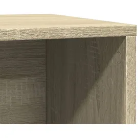 vidaXL Katzenklo Sonoma Eiche 80x50x45 cm Holzwerkstoff - vidaXL