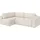 OTTO home Eckcouch Polyester mit Bettkasten 2-Sitzer Beige