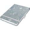 JN348 Notizblock Jolie, Cosmic Fantasy Grey, A6+, Hardcover, 79 Blatt, aus nachhaltigem Papier