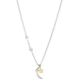Fossil Damen Kette 925er Silber Glasstein One 87364607 Ketten