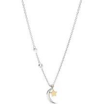 Fossil Damen Kette 925er Silber Glasstein One 87364607 Ketten
