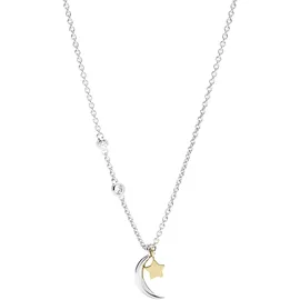 Fossil Damen Kette 925er Silber Glasstein One 87364607 Ketten