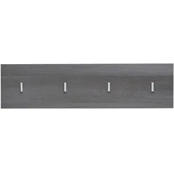 LineGD Garderobe Paneel rauchsilber.