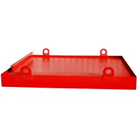 Bauer Südlohn Containerwanne CW 2, lackiert, Feuerrot