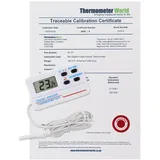 Kalibriertes digitales Kühlschrank-Gefrierschrank-Thermometer mit rückverfolg...