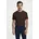 Pyjamaoberteil Herren Gr XXL schwarz braun 207 Obermaterial 60 Baumwolle 40 Polyester regular fit Rundhals Shirts