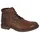 Tom Tailor Winterboots TOM TAILOR, Herren, Gr. 40, braun (cognac), Lederimitat, Textil, Schuhe Winterboots, mit Logoschriftzügen, Weite G