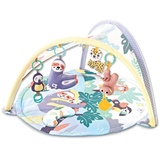 KIKKABOO Spielbogen Sleepy Faultier, Krabbeldecke, Hängespielzeuge, Kissen lila