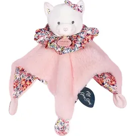 Doudou et Compagnie Boule Katze Schmusetuch 25 cm Rosa