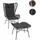 Mendler HWC-G17b Balkon-Set anthrazit