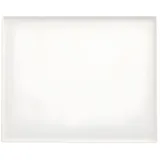 Papstar Servierplatten, Zuckerrohr `pure` eckig 32,5 cm x 26,5 cm x 1 cm weiss `Cella`
