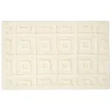 Homescapes Badematte Creme 80 x 50 cm