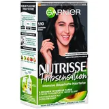 Garnier Nutrisse Farbsensation Haarfarbe Nr. 1.10 - Leuchtendes Schwarz
