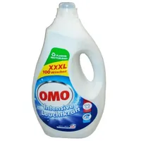 OMO Flüssigwaschmittel XXXL mit Intensive Leuchtkraft 100WL, 5L Flasche