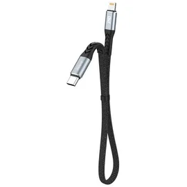 DUDAO USB-C to Lightning 20W PD 0.23m Cable black