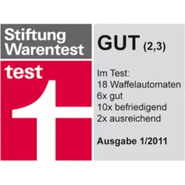 Cloer Doppelwaffelautomat 1329 edelstahl