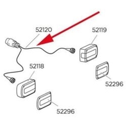  Cable set Minipoint 1400mm 