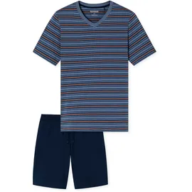 SCHIESSER Shorty Casual Nightwear Blau 56 (XXL)