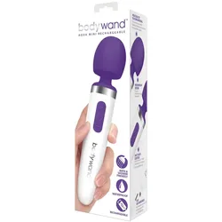 Aqua Wand Mini-Stabvibrator aufladbar Lila Bodywand Multi Function Wands Lila