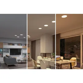 Paulmann Veluna VariFit LED-Einbaupanel 14W rund Transparent