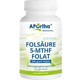 APOrtha Folsäure 5-MTHF Kapseln 120 St.