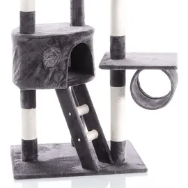 Wiltec Kratzbaum 240-260 cm dunkelgrau